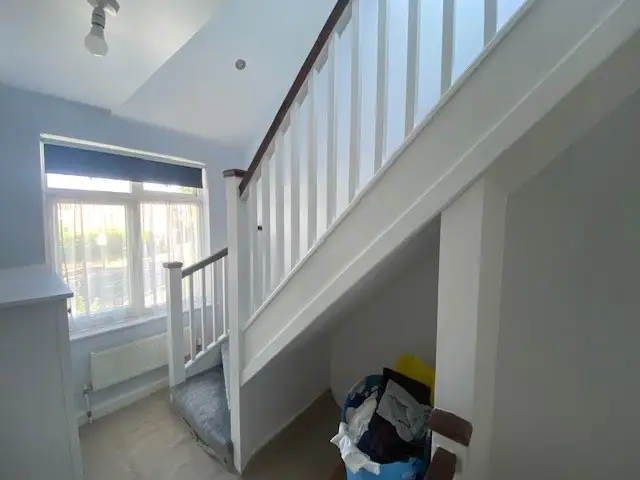 stairs with open storage: Swipe To View More Images