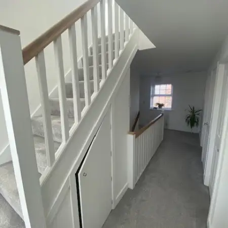 stairs with storage: Click Here To View Larger Image