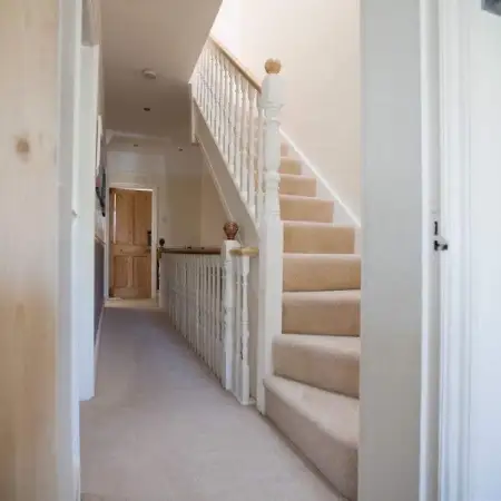 storage cupboard removed for stairs: Click Here To View Larger Image