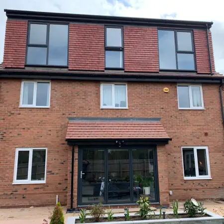 flat roof dormer: Click Here To View Larger Image