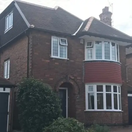 pitch roof & rear flat roof dormer creating space for the stairs and en suite.: Click Here To View Larger Image