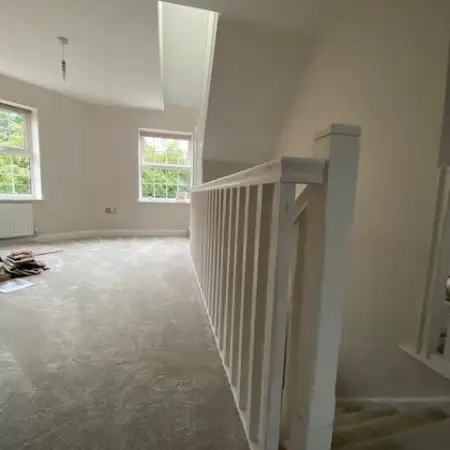 open landing for an office: Click Here To View Larger Image